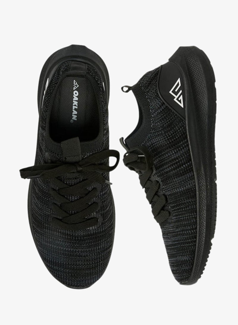 Oaklan by Shoexpress Menâs Black Running Shoes â Performance Sports Sneakers - Image 3