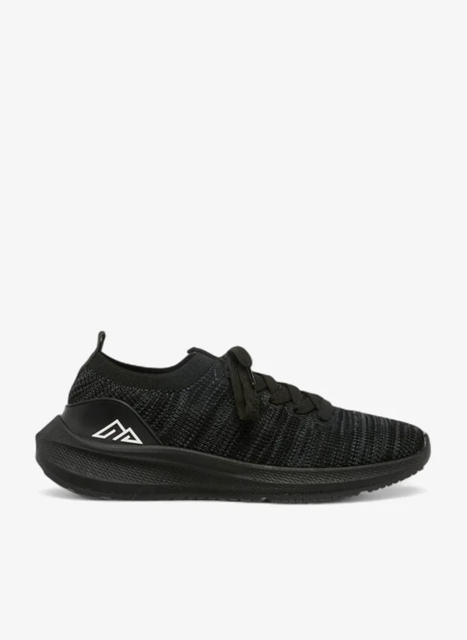 Oaklan by Shoexpress Panelled Lace-Up Sports Shoes