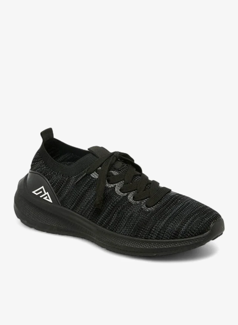 Oaklan by Shoexpress Panelled Lace-Up Sports Shoes