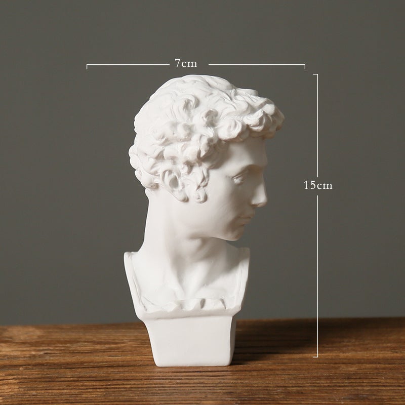 European Style Living Room David Statue Decor Xiaowei 