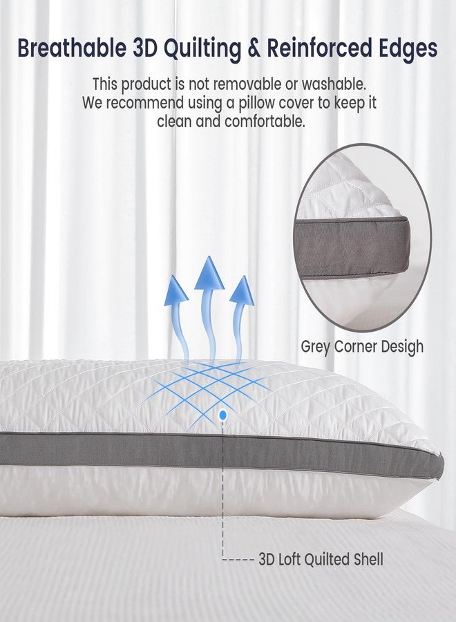 Rainmr Shredded Memory Foam Extra-Firm Body Pillow, Breathable Thick Body Pillow for Side Sleep, 20 x 54 Inches Long Hugging Bed Pillows for Adults,Big Support Full Body Pillow for Sleeping - Image 3