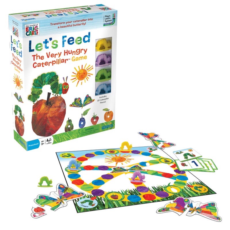 Briarpatch Lets Feed The Very Hungry Caterpillar Game Brown