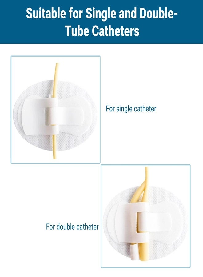 Lnrueg 40 PCS Catheter Stabilization Devices, Catheter Stickers for Foley Bag Holder, Leg Band Urinary Stabilizer Adhesive Sticker Patch Accessories, Foley Catheter Leg Anchor Bandages (40PCS) - Image 4