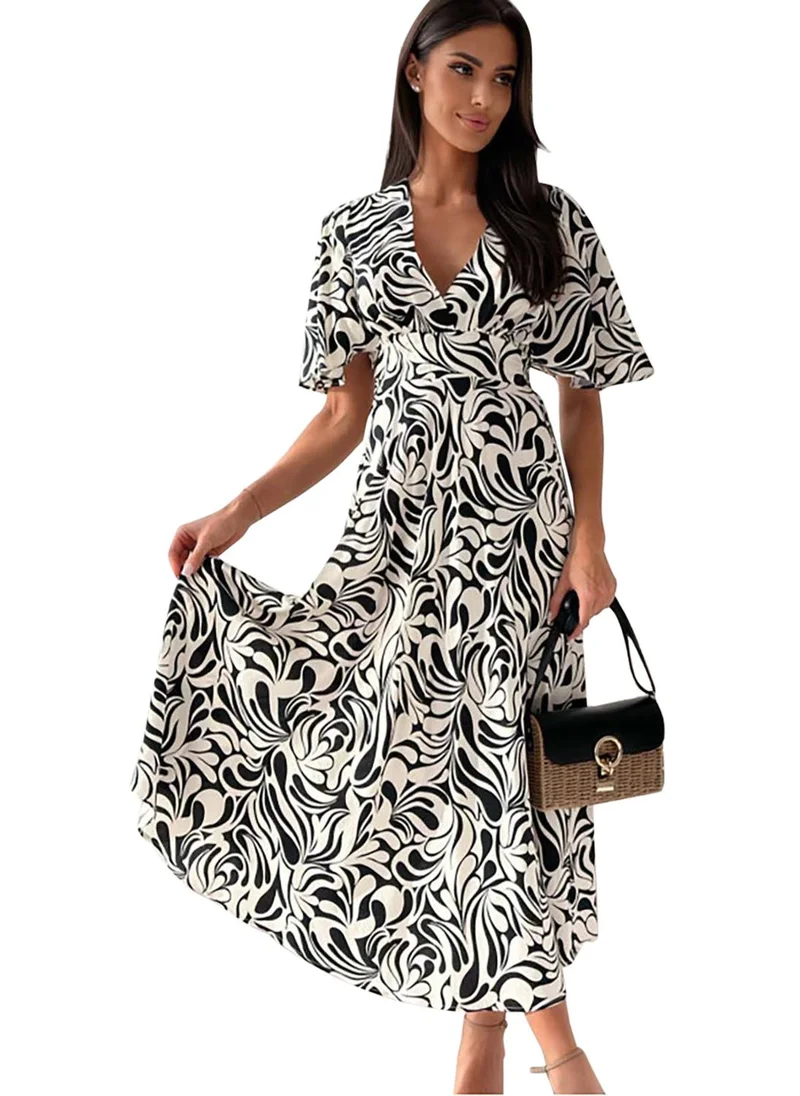 YUNIQEE Printed A-Line Dress