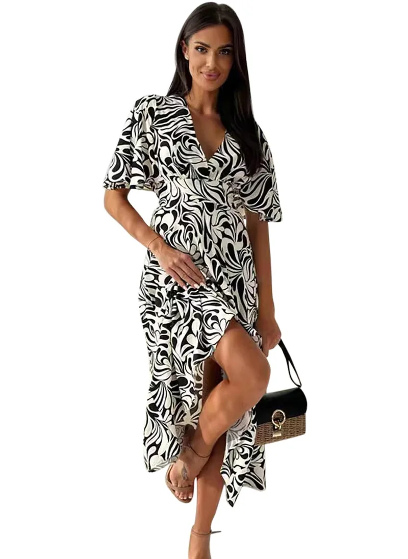 YUNIQEE Printed A-Line Dress