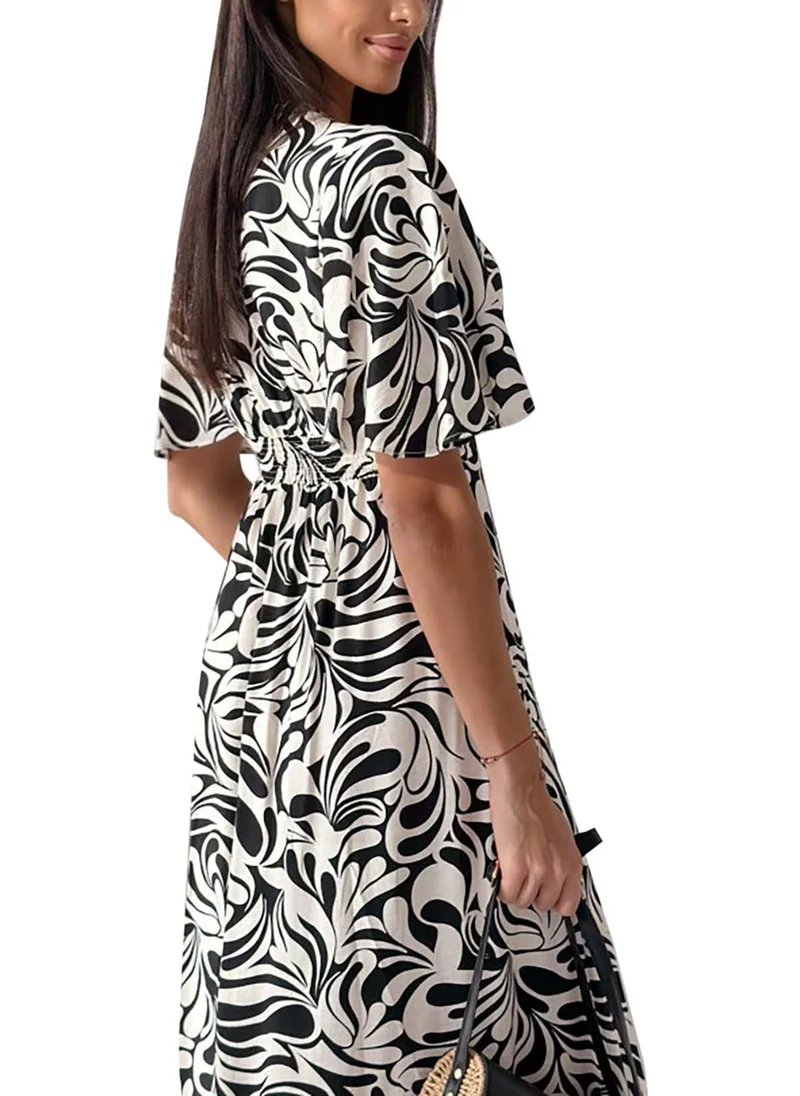 YUNIQEE Printed A-Line Dress