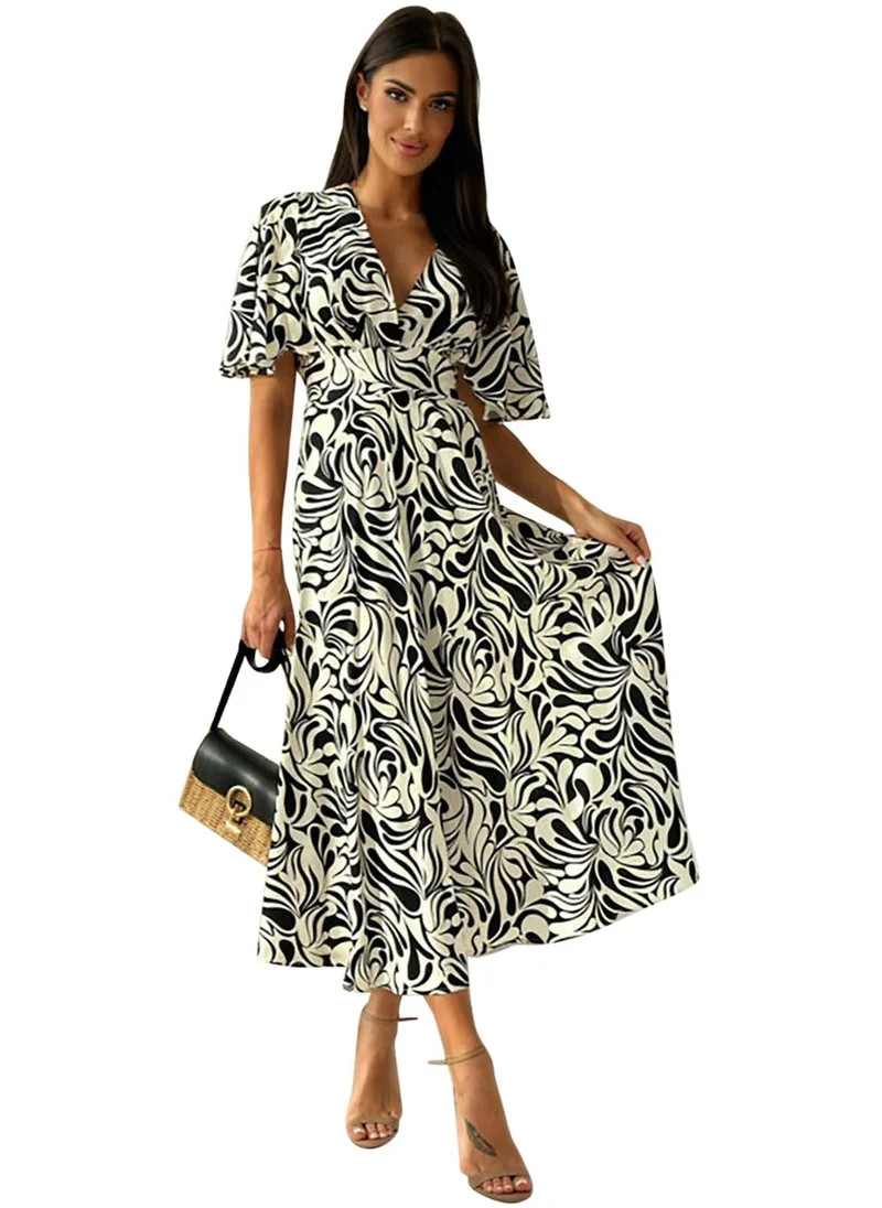 YUNIQEE Printed A-Line Dress