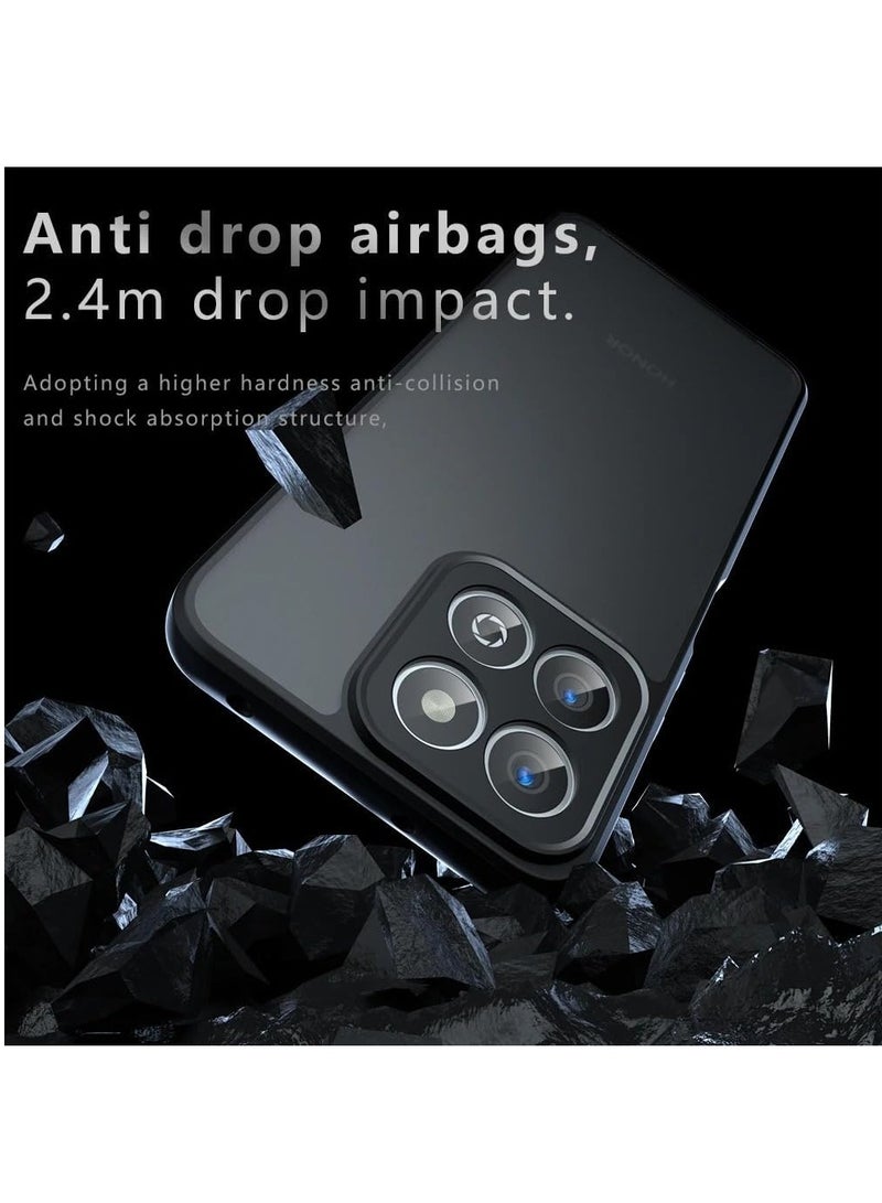 Case Cover For Honor X7c 4G Frosted Translucent Back Protective Slim Phone Cover, Anti-Fingerprints, Anti-Fall Drop Protection - Image 2