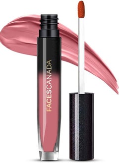 Faces Canada FACES CANADA Comfy Silk Liquid Lipstick Infused With Nourishing Mulberry Oil & Shea Butter, Longwear Transfer Proof Highly Pigmented Lip Color With Smooth Texture, Satin Matte Finish - Breezy Coral 03  - Image 1