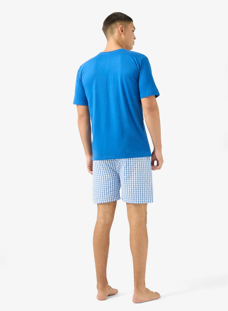 Seventy Five Nightwear T-Shirt & Shorts Set