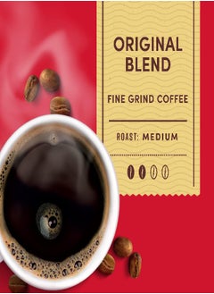 Tim Hortons Tim Hortons Original Blend, Medium Roast Ground Coffee, Perfectly Balanced, Always Smooth, Made with 100% Arabica Beans, 12 Ounce Bag  - Image 2