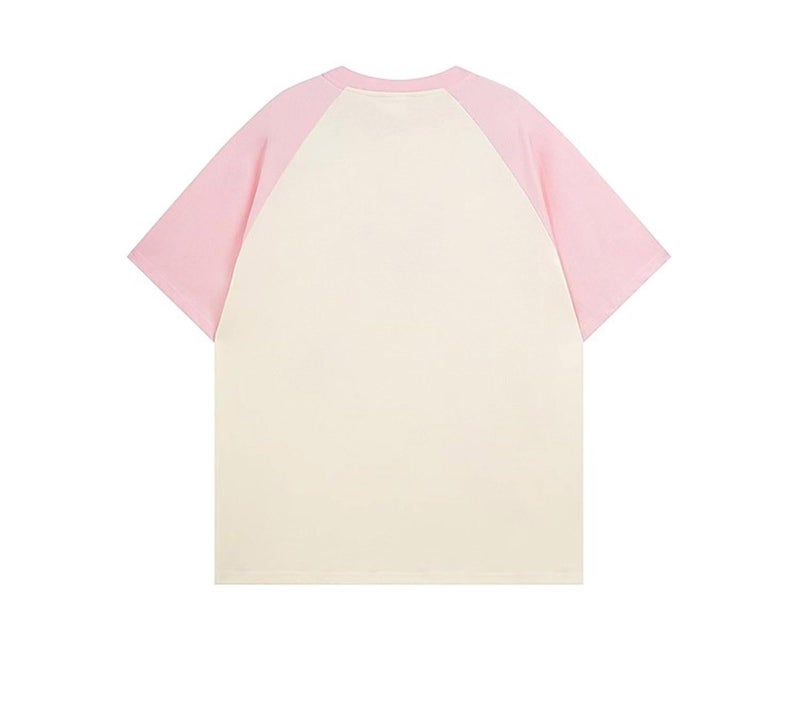 KSDDC Y2K Cutecore Kawaii Teen Shirt Coquette Harajuku Oversize Japan Cat Print Cute Tshirt Top Clothes (Pink,Small) - Image 3