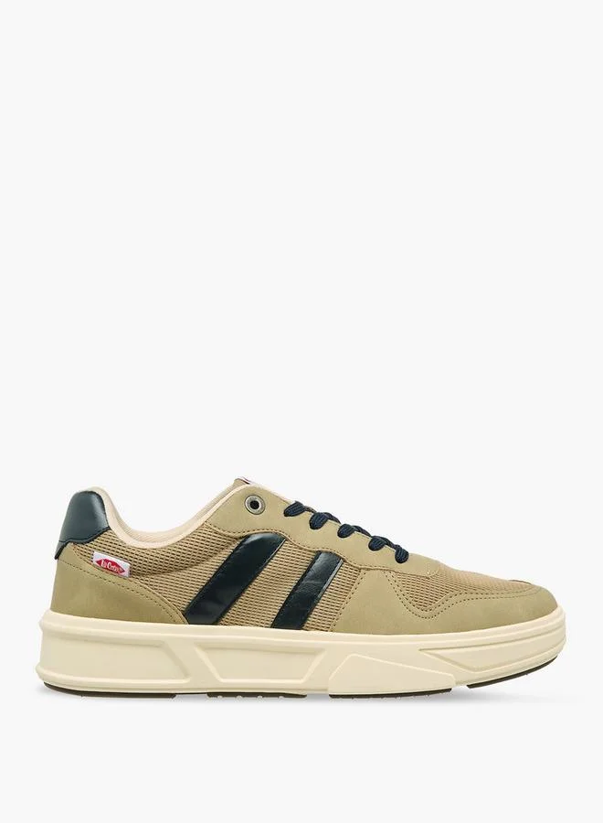 Lee Cooper TAUPE Men Lace-Up Ankle Sneakers for Men | Best Price UAE