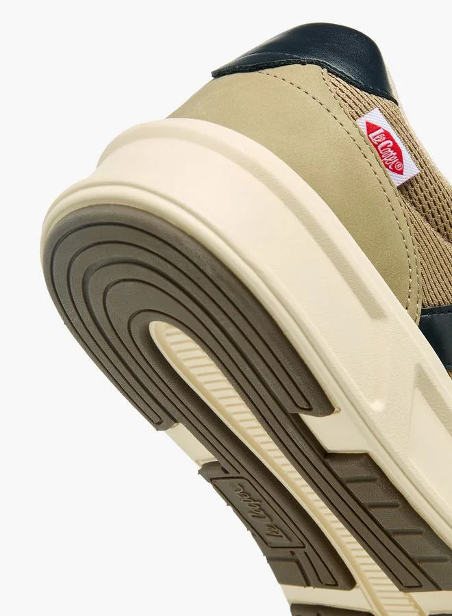 Lee Cooper TAUPE Men Lace-Up Ankle Sneakers for Men | Best Price UAE