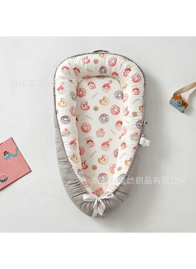 Generic Baby Nest Bed - Removable, Washable, Portable Anti-Pressure Crib 
