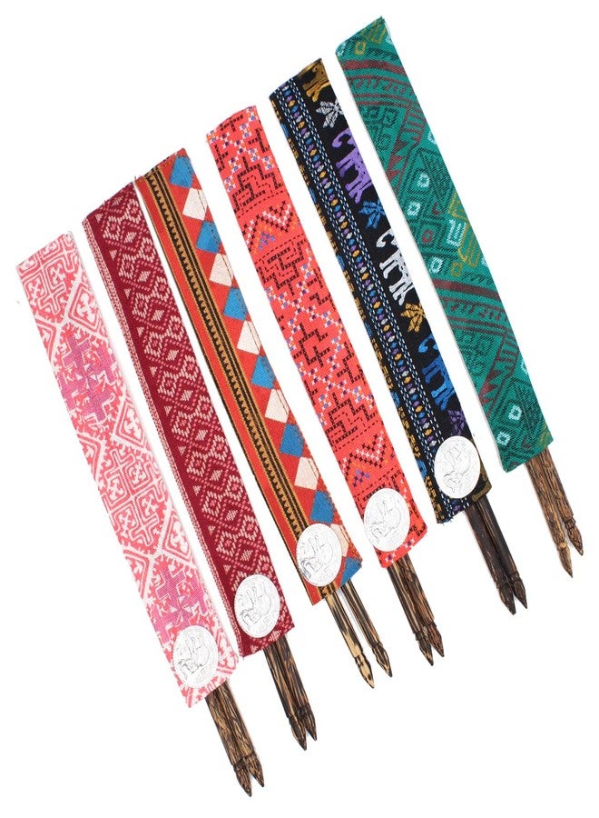 Baal Reusable Wooden Chopstick Set for Kids and Adults Easy to Use (Set of 6) - Image 1