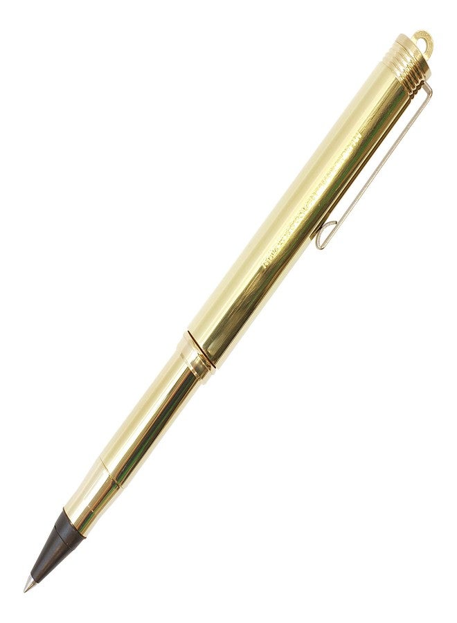 Designphil Travelers Company 36727006 Brass Rollerball Pen, Solid Brass - Image 1