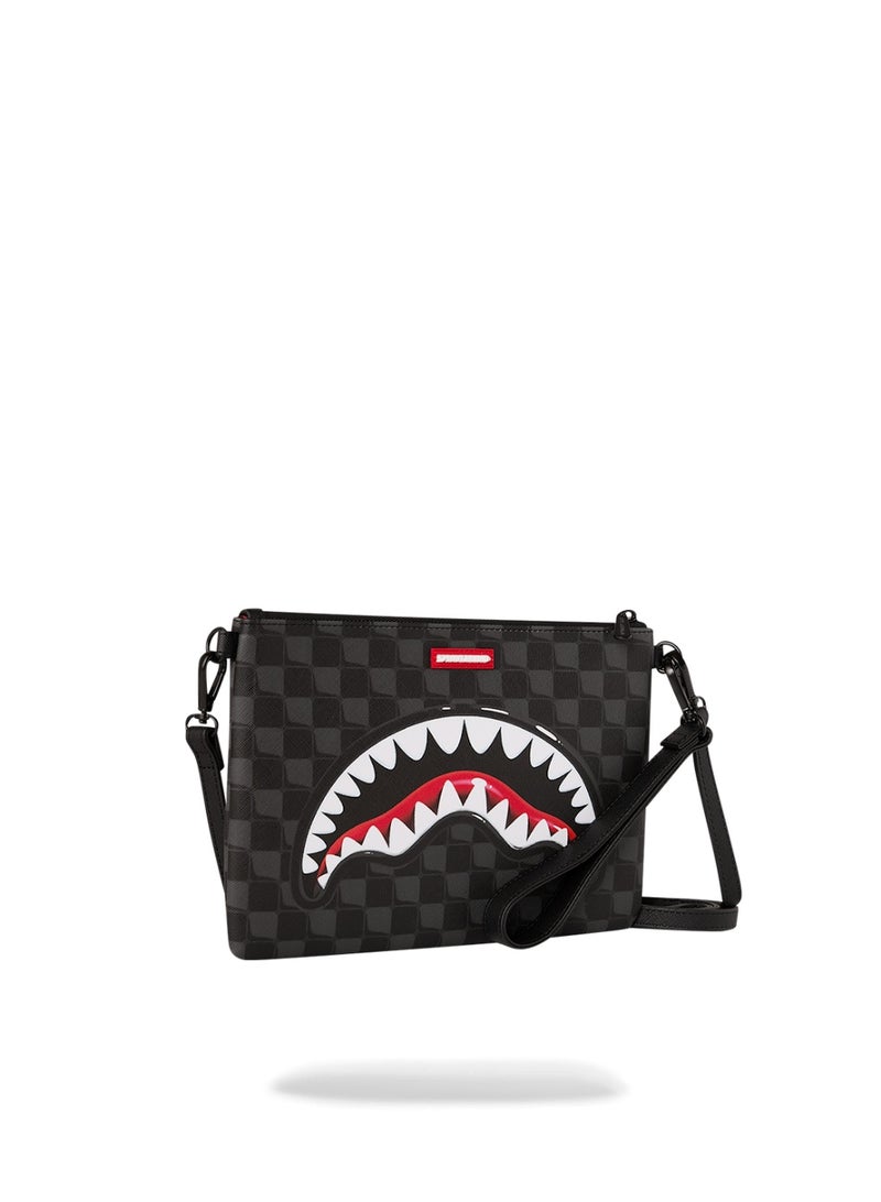 SPRAYGROUND SHARKS IN PARIS BALLOON BLACK CROSSOVER CLUTCH - Image 2