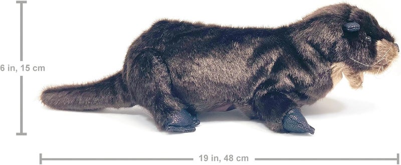 Folkmanis River Otter Plush Hand Puppet for Interactive Play - Image 3