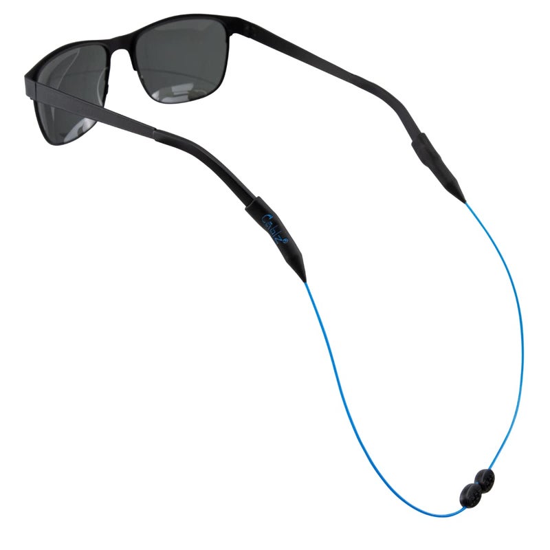 Cablz Monoz Adjustable Eyewear Retainer | Monofilament-Like Line, Adjustable, Off-The-Neck Eyewear Retainer Strap, 14in (Blue) - Image 5