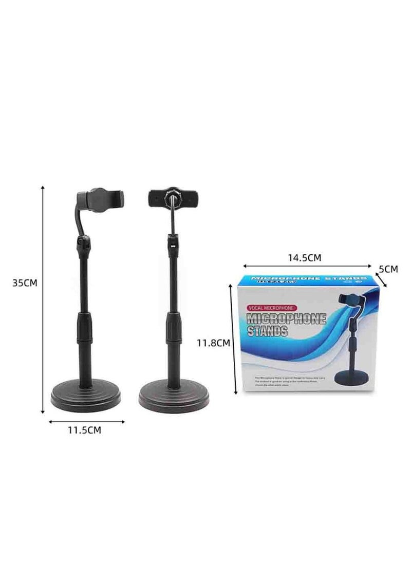 Desktop Lifting Telescopic Disc Base Mobile Phone Support