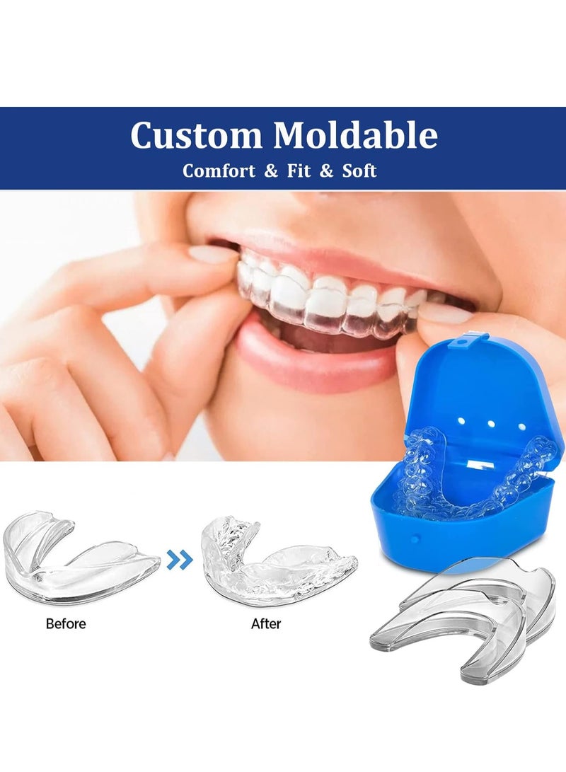 Generic Mouth Guard for Teeth Grinding, Mouth Guard for Sleeping Best Gum Shield for Grinding TeethClenching at Night, Reusable Mouth Guards Grinding Teeth for Adults  Kids to Prevent Bruxism, 4 Pcs  - Image 5