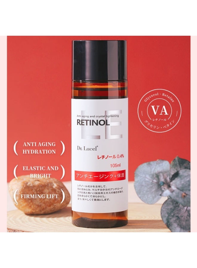 Dr. Lucel عبوتان من سيروم ريتينول مضاد للتجاعيد بتركيز 0.4% | يُعزز تجديد الكولاجين، يُقلل الخطوط الدقيقة، ويُشد البشرة، 105 مل × 2 - Image 3
