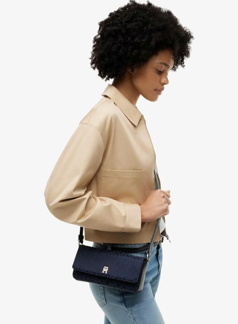 TOMMY HILFIGER TH Monogram Jacquard Weave Crossbody Bag