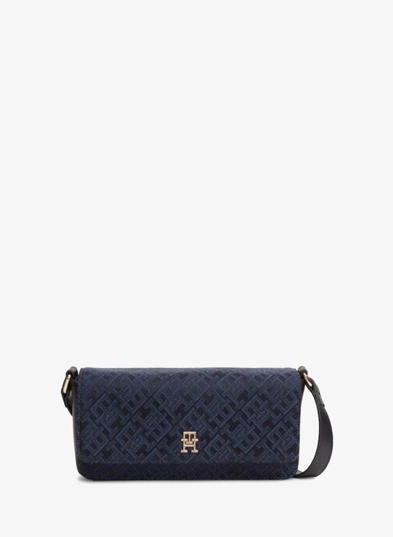 TOMMY HILFIGER TH Monogram Jacquard Weave Crossbody Bag - Image 1