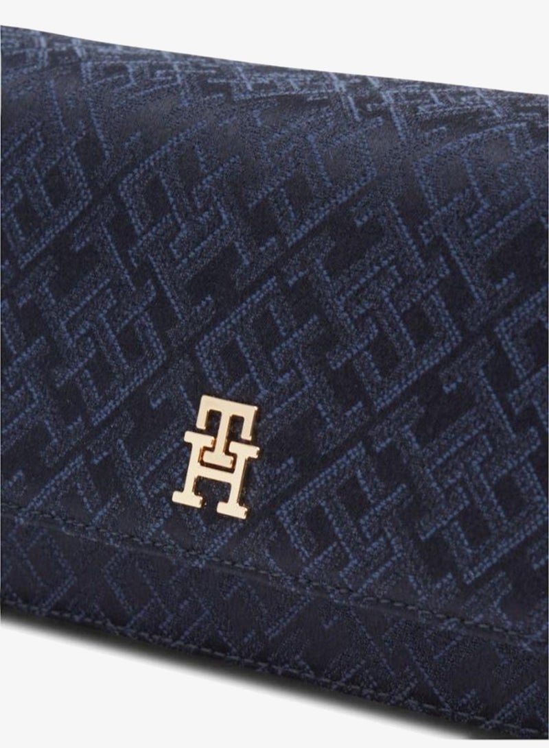 TOMMY HILFIGER TH Monogram Jacquard Weave Crossbody Bag - Image 5