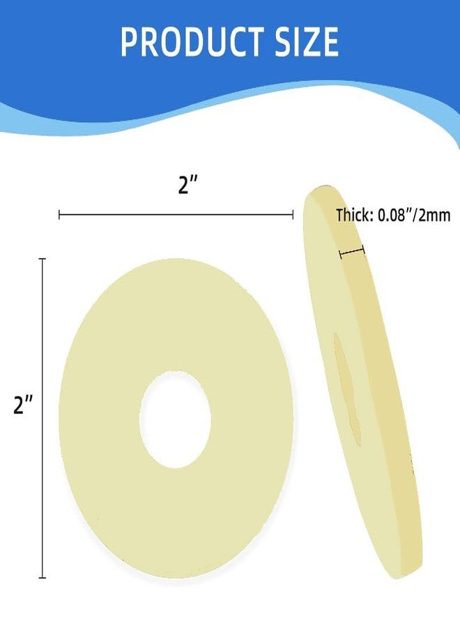THUJPKU 20 PCS 2mm Ostomy Barrier Rings, Moldable Ostomy Supplies, Flexible Medical Grade Hydrocolloid Ostomy Bag Supplies, 2mm Thickness - Image 4