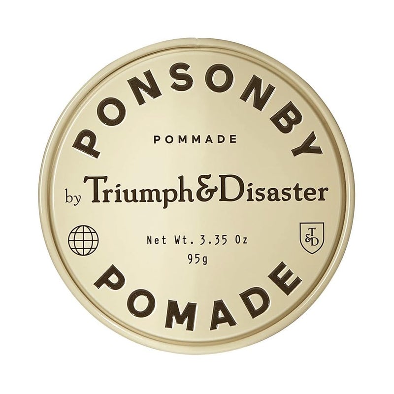TRIUMPH & DISASTER | Ponsonby Pomade | Medium Hold Styling Wax for Fine to Thick Hair - High Shine, Non-Greasy Finish for Men, 95g