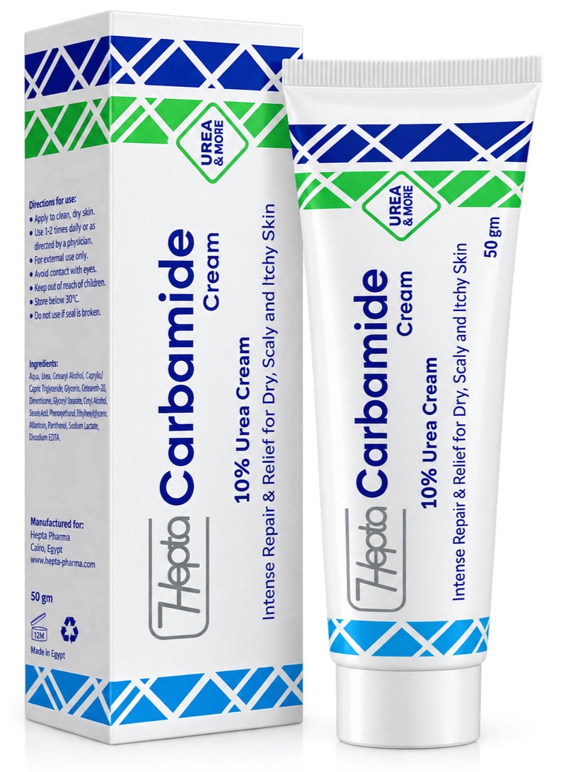 Cream Carbamide 10% Urea Cream - 50 gm