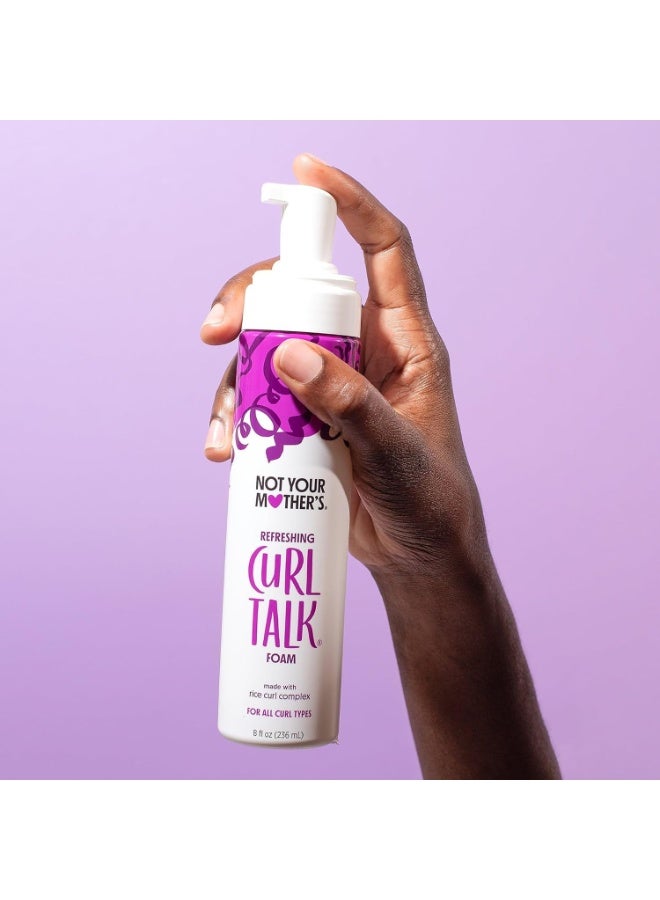 Not Your Mother's Curl Talk Refreshing Curl Foam, 8 fl oz - Image 2