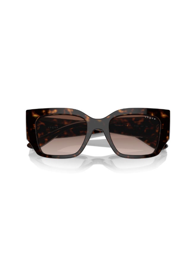 Vogue Women Full Rim Irregular Sunglasses 0VO5583S 51 - Image 5