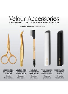 Velour Lashes Velour Too Clean Lash Wand2In1 Lash Cleansing Brush For False Lashes And Eyelash Extensionsbrow And Lash Brush  - Image 4