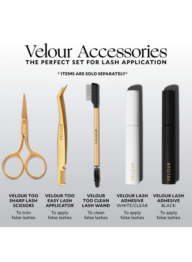 Velour Lashes Velour Too Clean Lash Wand2In1 Lash Cleansing Brush For False Lashes And Eyelash Extensionsbrow And Lash Brush - Image 4