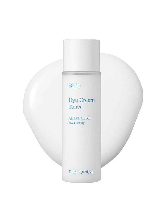 NACIFIC Jeju Uyu Cream Toner Facial Toner 5.07fl. oz. 150ml with Jeju Milk Extract Ceramide 5 Complex Moisture Lasting Natural Ingredients Korean Skin Care - Image 1