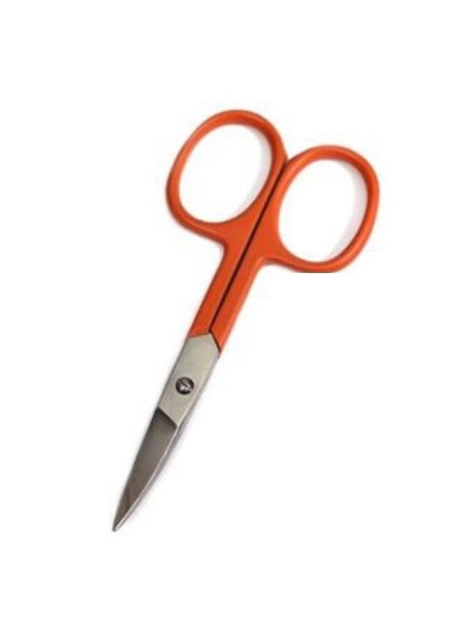 Nascita Nascita Stainless Steel Eyebrow Grooming Scissors - Orange27  - Image 1