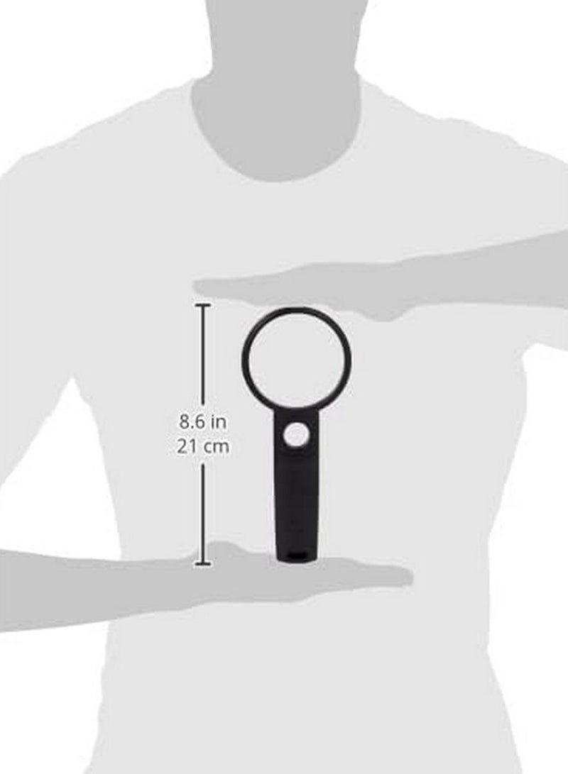 ديلي عدسة مكبرة قطرها 70 ملم لون أسود - Image 4