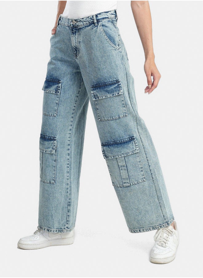 Clue - Jeans with 4 Front Pockets - Image 1