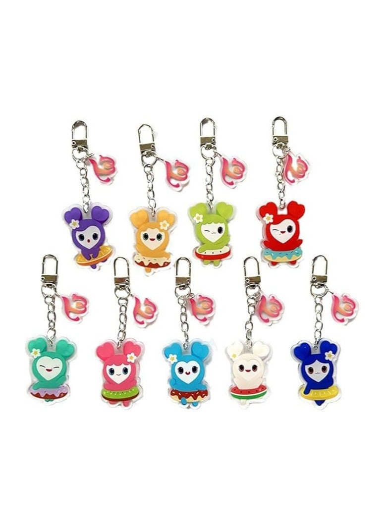 general Kpop Twice Lovely Keychain Keyring Twice Merch SANA MINA JIHYO NAYEON MOMO JEONGYEON CHAEYOUNG - Image 1