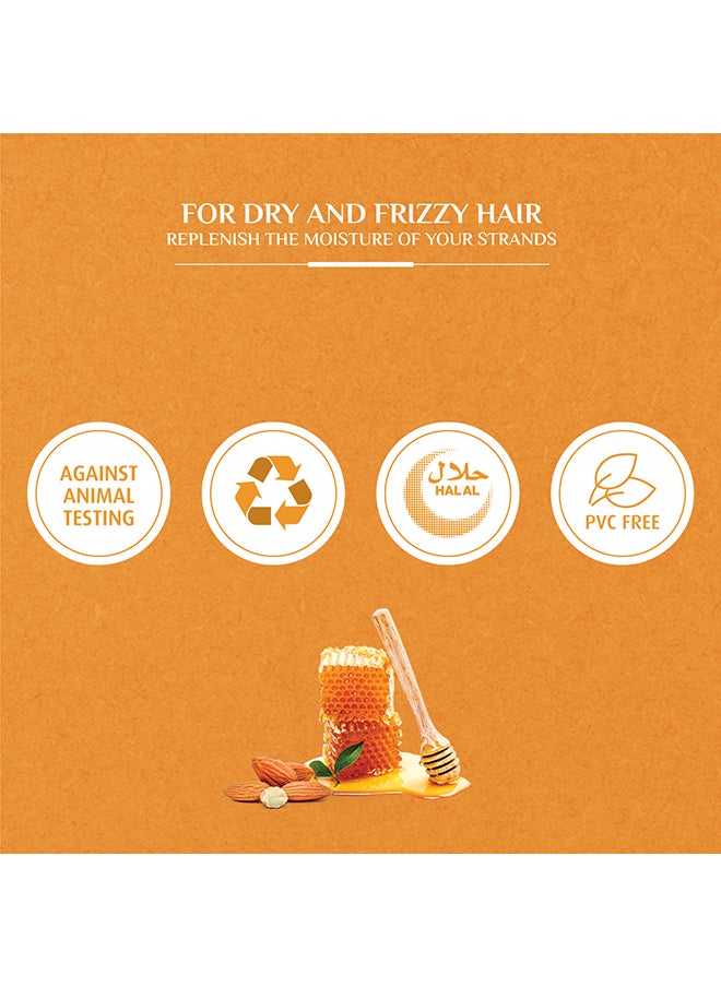 Vatika Naturals Moisture Treatment Shampoo 700 ml | Enriched with Almond & Honey Extracts | For Dry, Frizzy & Coarse Hair | With Nourishing Vatika Oils