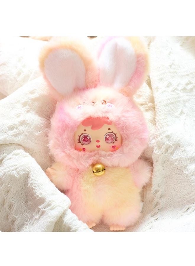 Generic Brand Samuel Lucky Rabbit Mini Plush Pendant Blind Box – Cute Bunny Surprise Keychain - Image 5