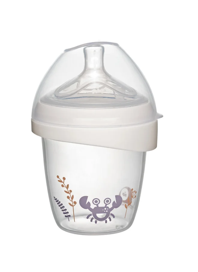 nip First Moments Wide Neck Pp Bottle Crab -150ml