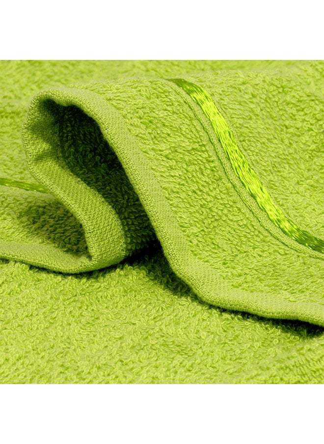 Story@Home Story@Home Face Towel Set of 10 | 100% Cotton Towel | 450 GSM | Green | Quick Dry Towels for Facewash | Face Towel for Men | Face Towel for Women | Ideal Kitchen Towel | Perfect for Everyday Use  - Image 4
