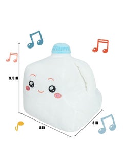 XICEN Baby Plush Toy with Singing Voice Box Cute Lankybox Milky Plush Pillow Home Decoration for Kids Boys Girls  - Image 2