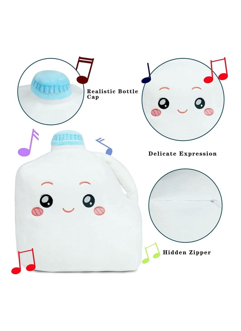XICEN Baby Plush Toy with Singing Voice Box Cute Lankybox Milky Plush Pillow Home Decoration for Kids Boys Girls  - Image 3