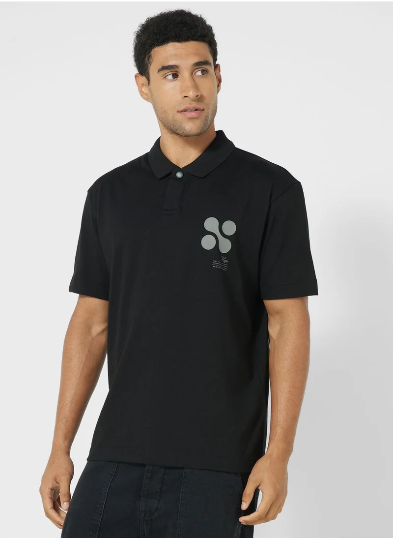 HUGO Logo Polo