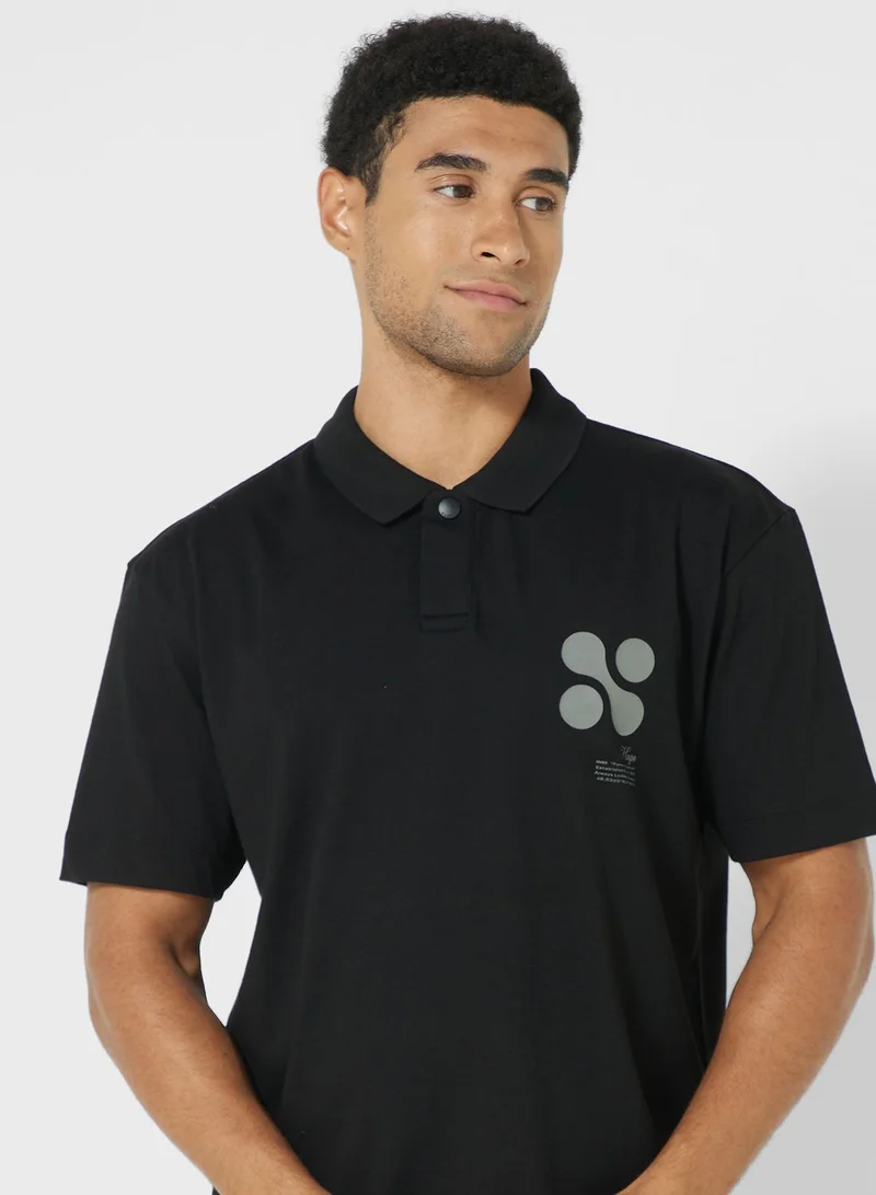 HUGO Logo Polo